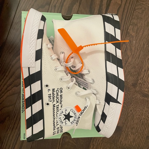 SOLD Off-White Chuck Taylor Hi - Picture 3 of 12
